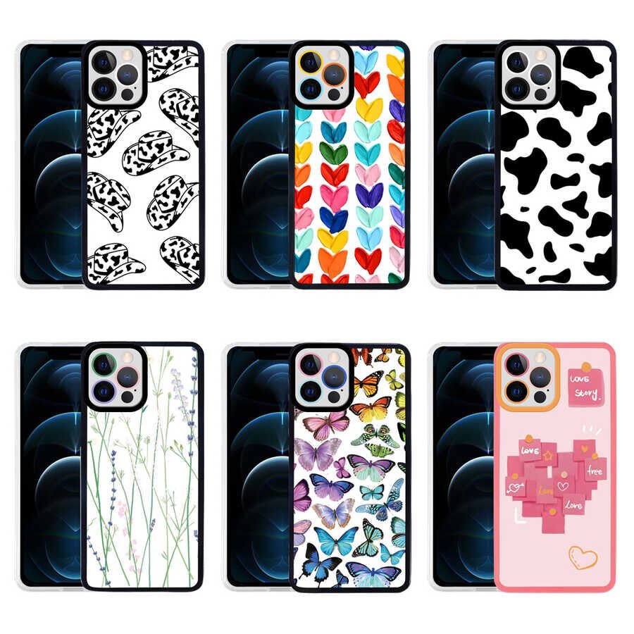Apple iPhone 13 Pro Max Kılıf HEPTEKİLETİŞİM M-Fit Desenli Kapak