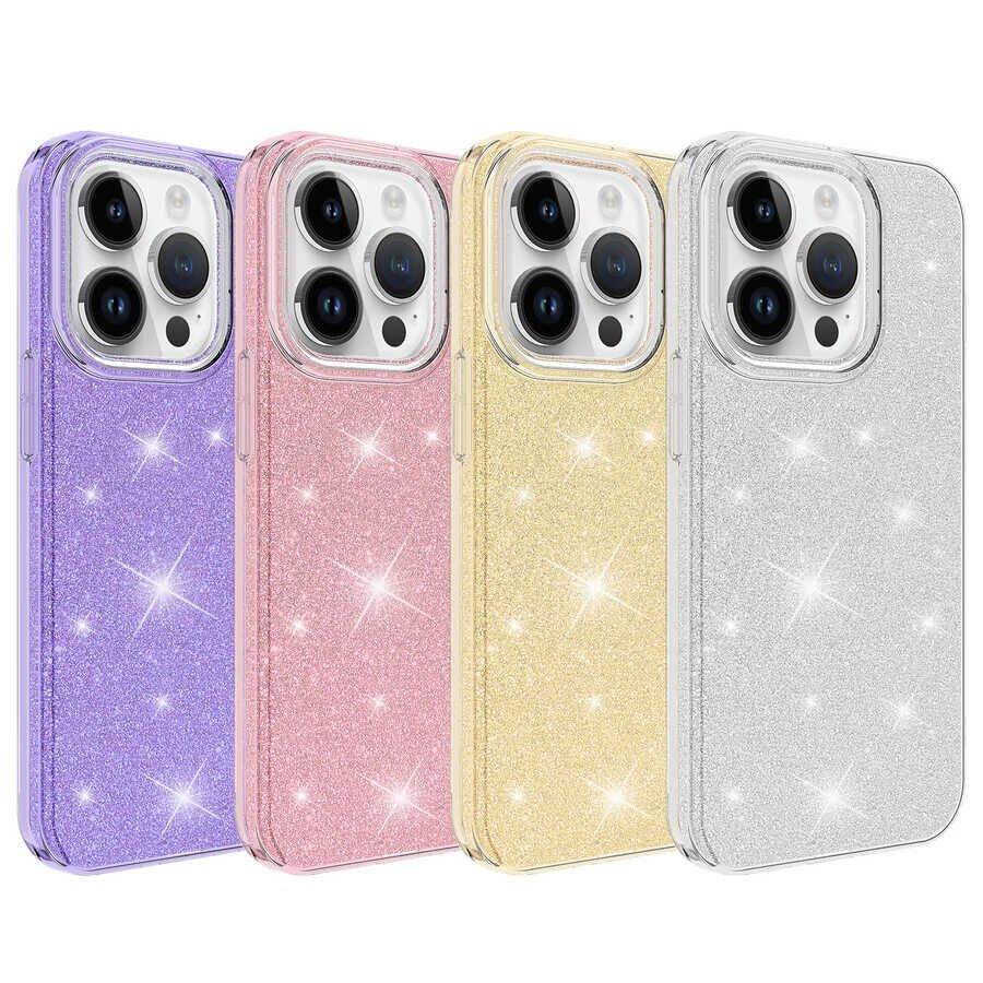 Apple iPhone 14 Pro Kılıf HEPTEKİLETİŞİM Shining Silikon