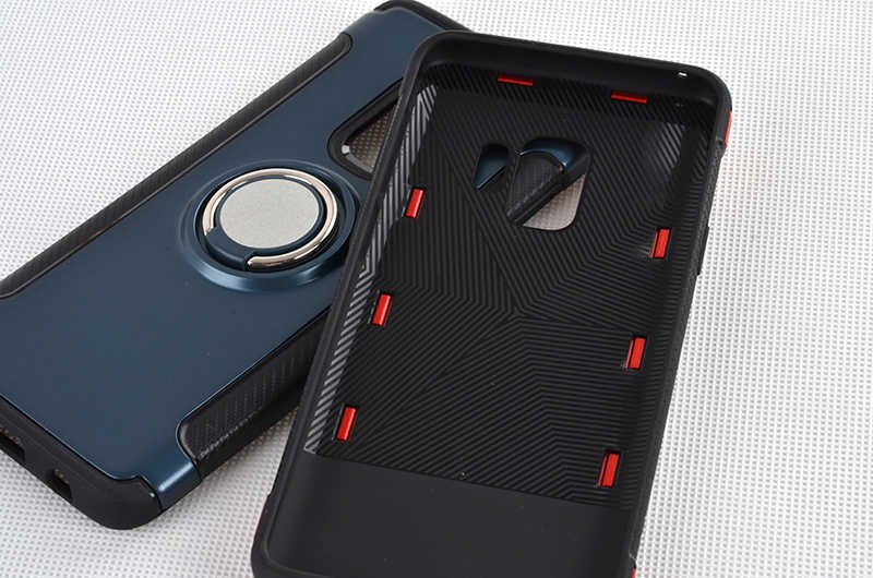 Samsung Galaxy S9 Kılıf HEPTEKİLETİŞİM Yüzüklü Verus Kapak