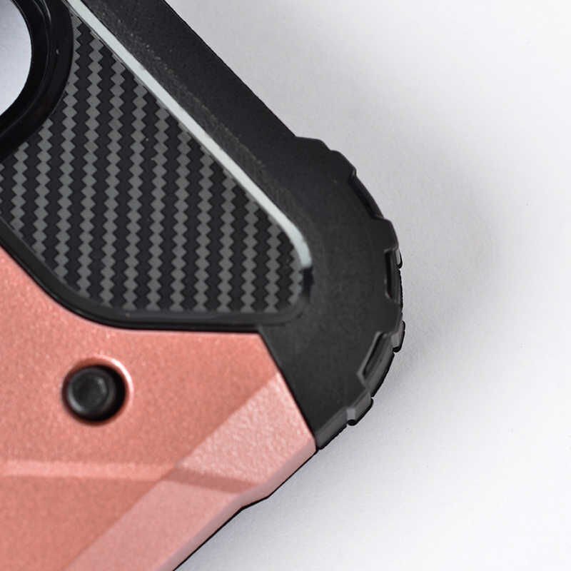 Xiaomi Redmi 8A Kılıf Armor Köşe Korumalı Çift Katman Tank Zırh Kapak (CRASH) Siyah