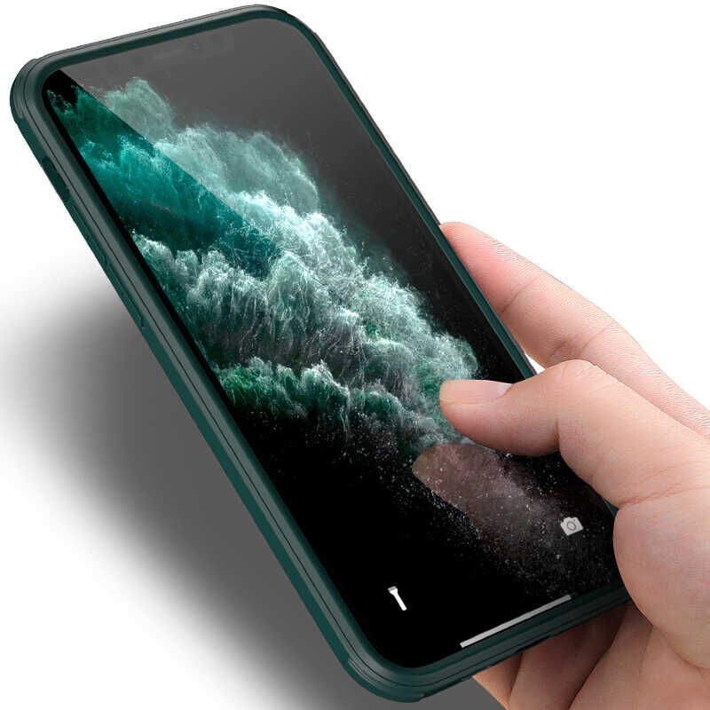 Apple iPhone 12 Kılıf HEPTEKİLETİŞİM Dor Silikon Temperli Cam Kapak