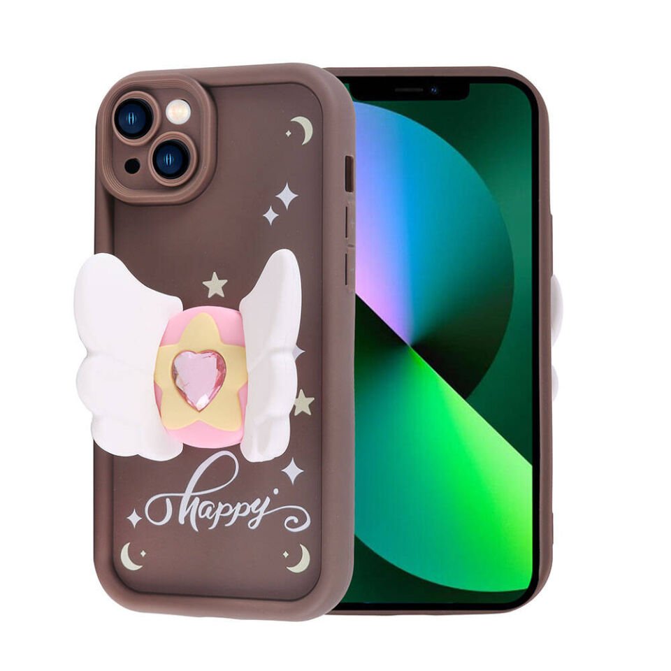 Apple iPhone 13 Kılıf Kamera Korumalı Figür Tasarımlı HEPTEKİLETİŞİM Kapya Kapak