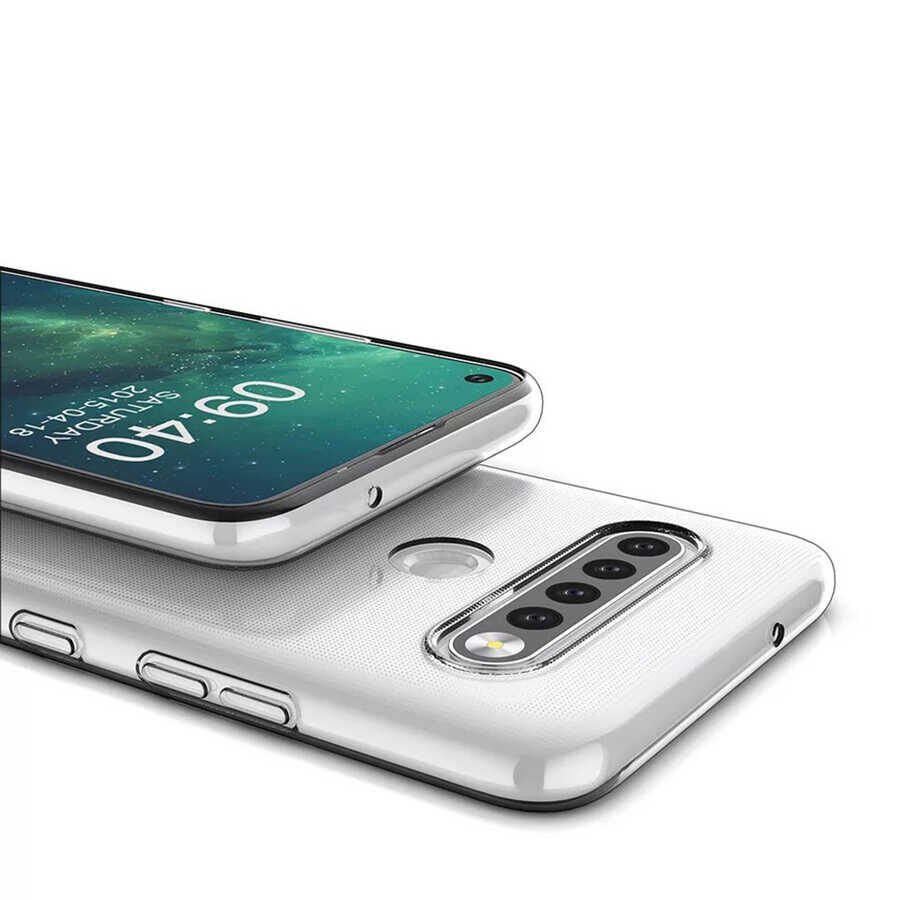 LG K61 Kılıf HEPTEKİLETİŞİM Süper Silikon Kapak