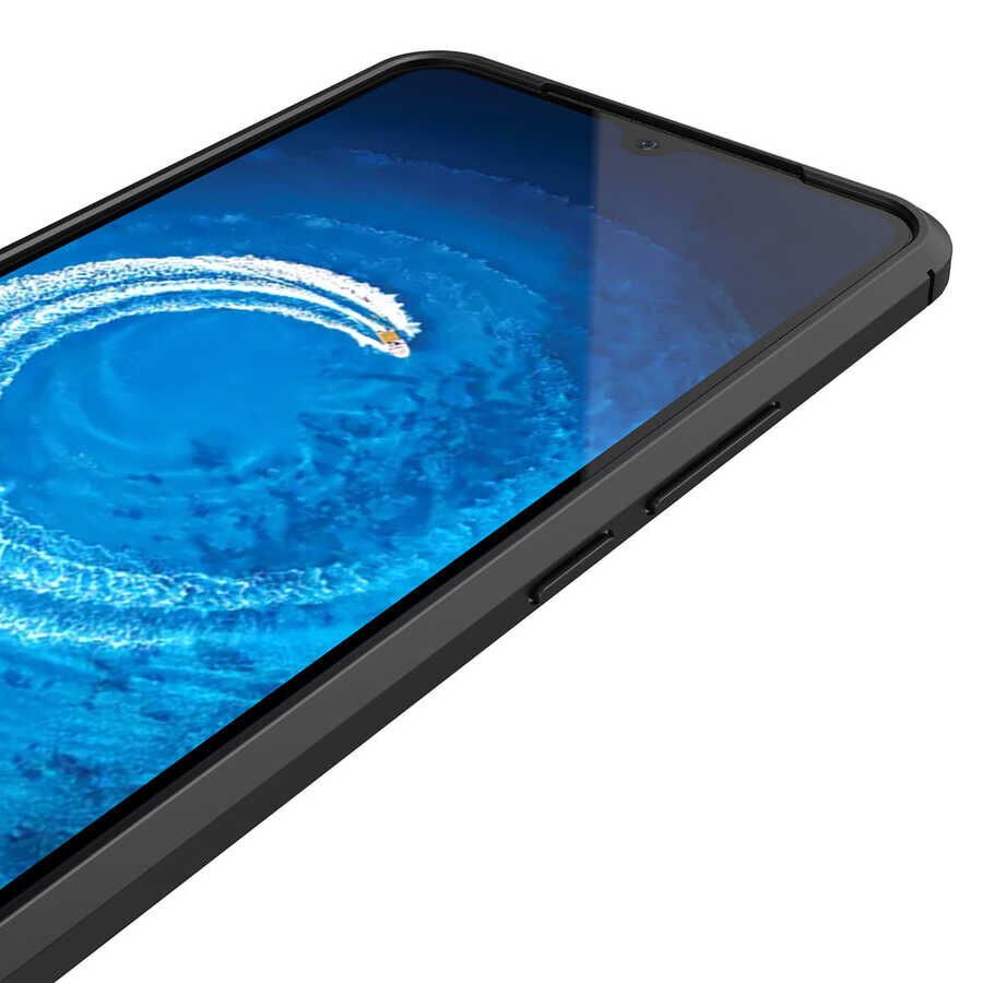 Vivo V21E Kılıf Deri Görünümlü Renk Atmayan Dayanaklı Silikon Kapak (NİSS) Kırmızı