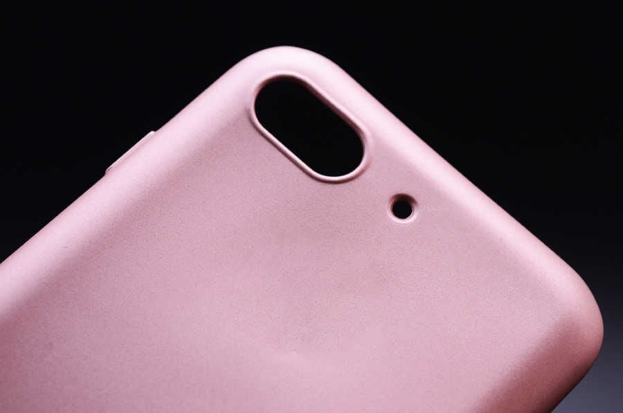 Asus Zenfone 4 Max ZC520KL Kılıf Yumuşak Dokulu Soft Esnek İnce Mat Renkli Silikon Kapak (PREMİER) Rose Gold