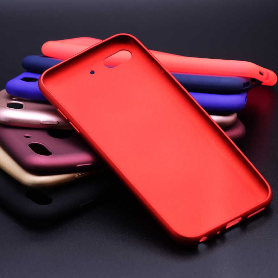 Asus Zenfone 4 Max ZC520KL Kılıf Yumuşak Dokulu Soft Esnek İnce Mat Renkli Silikon Kapak (PREMİER) Mürdüm