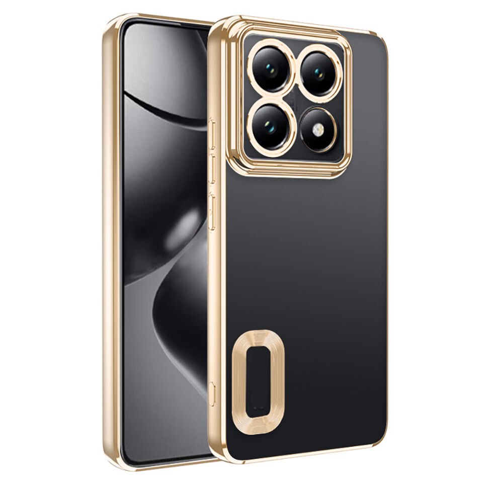 Xiaomi 14T Pro Kılıf Kamera Korumalı Logo Gösteren HEPTEKİLETİŞİM Omega Kapak