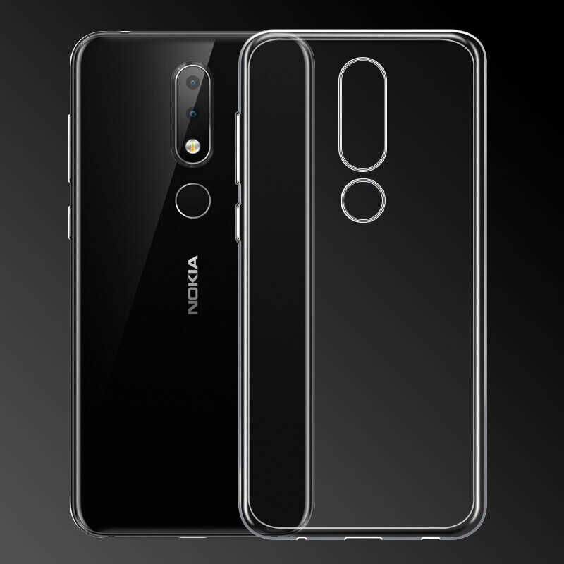 Nokia 5.1 Plus Kılıf HEPTEKİLETİŞİM Süper Silikon Kapak