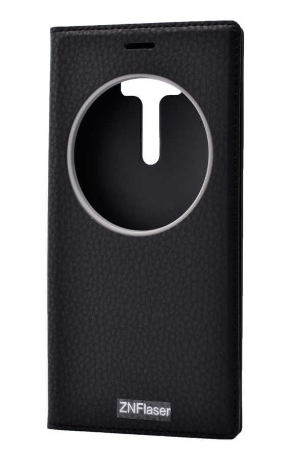 Asus Zenfone 2 Laser ZE550KL Kapaklı Kılıf Mıknatıslı 360 Tam Korumalı (DOLCE) Mor