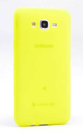 Samsung Galaxy J5 Kılıf Yumuşak Dokulu Soft Esnek İnce Mat Renkli Silikon Kapak (PREMİER) Kırmızı