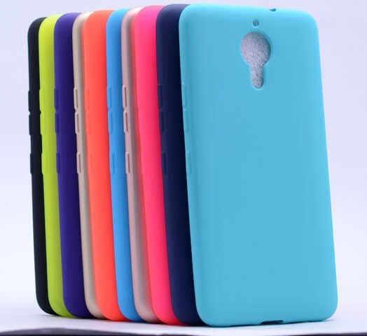 General Mobile 5 Plus Kılıf Yumuşak Dokulu Soft Esnek İnce Mat Renkli Silikon Kapak (PREMİER) Rose Gold