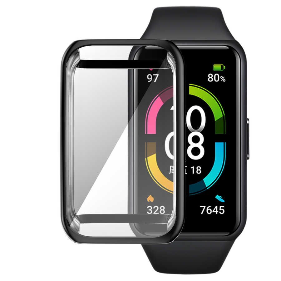 Huawei Band 7 HEPTEKİLETİŞİM Watch Gard 09 Koruyucu Silikon