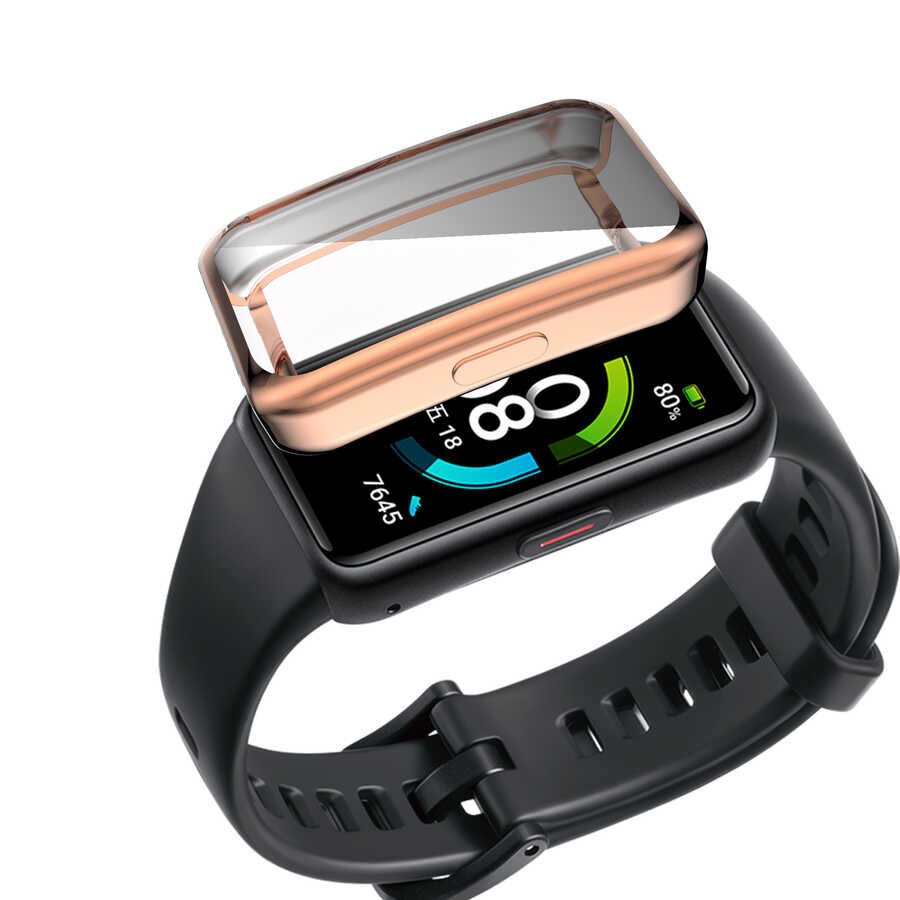 Huawei Band 7 HEPTEKİLETİŞİM Watch Gard 09 Koruyucu Silikon