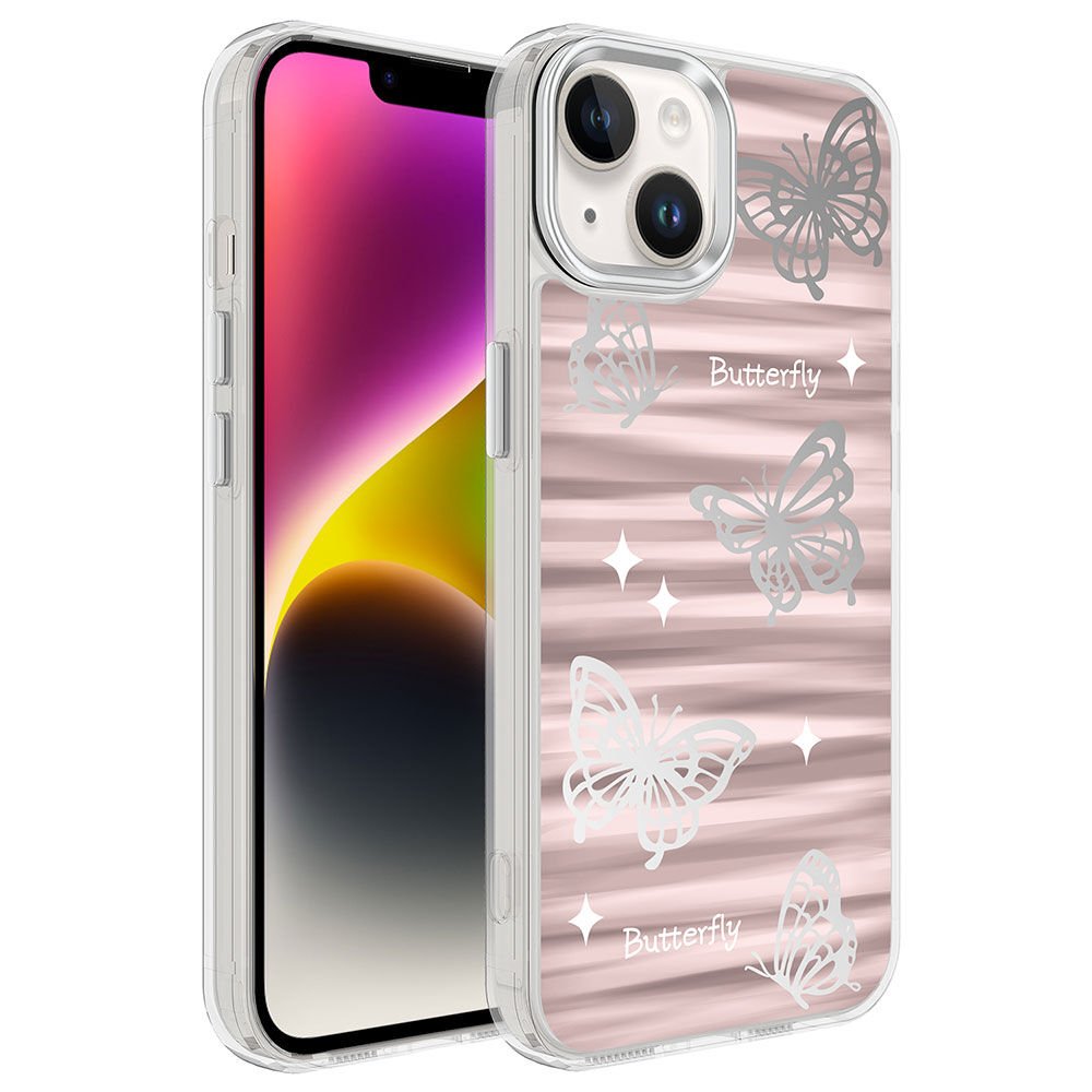 Apple iPhone 13 Kılıf Airbagli Parlak Tasarımlı HEPTEKİLETİŞİM Mimbo Kapak