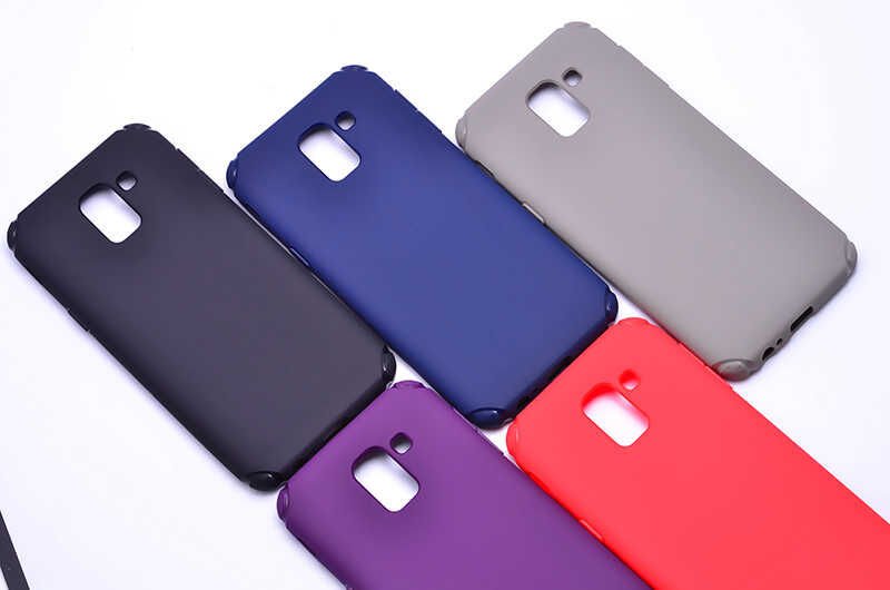Galaxy J6 Kılıf Zore Stop Silikon