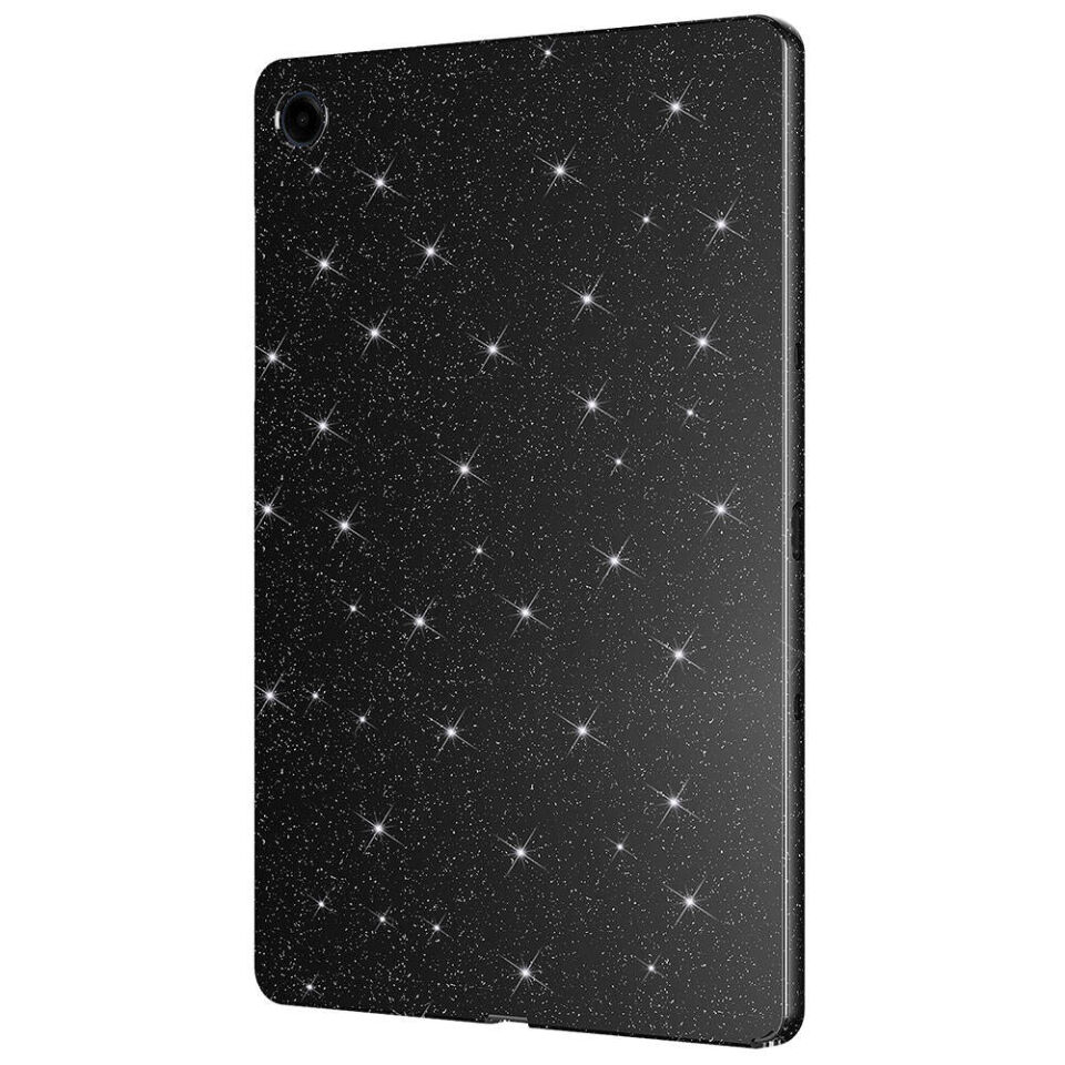 Samsung Galaxy Tab A9 Plus SM-X210 11'' Tablet Kılıf Simli Glittering Tam Korumalı (Koton Case) Pembe