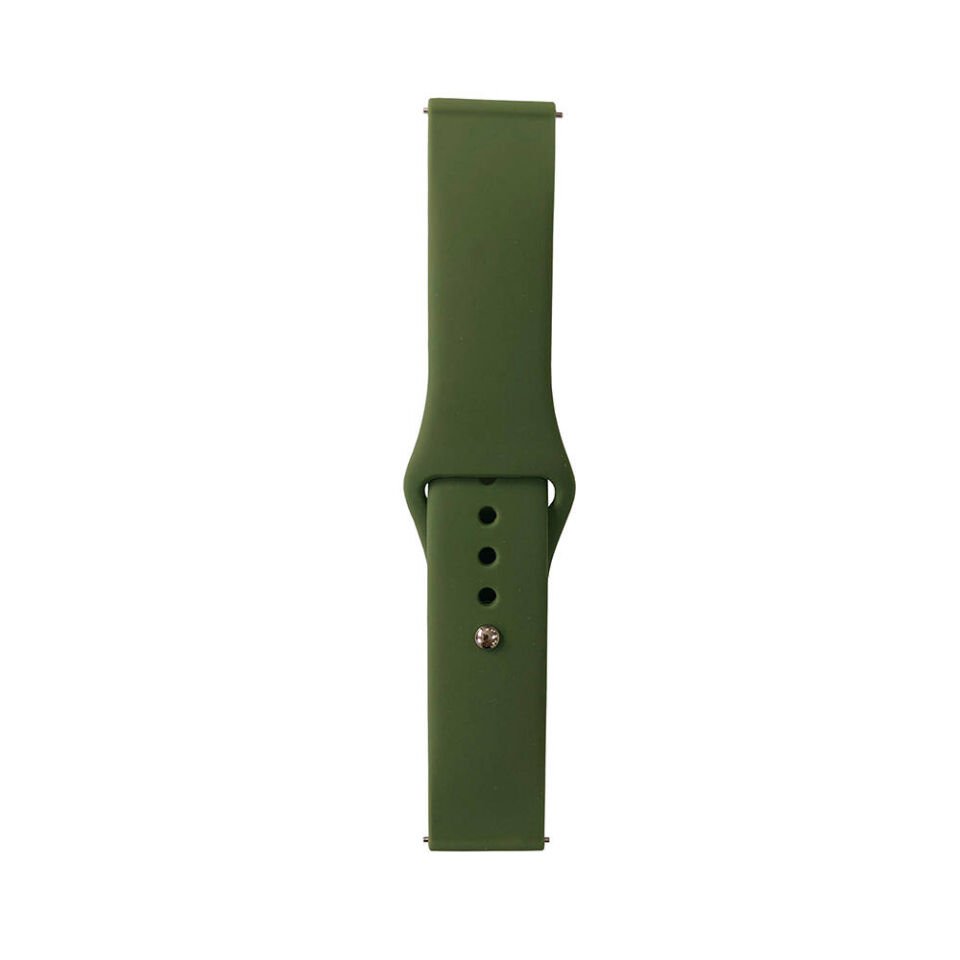 Huawei GT2 46mm - 22mm Kordon Silikon Strap Kayış (Klasik) Tarmac