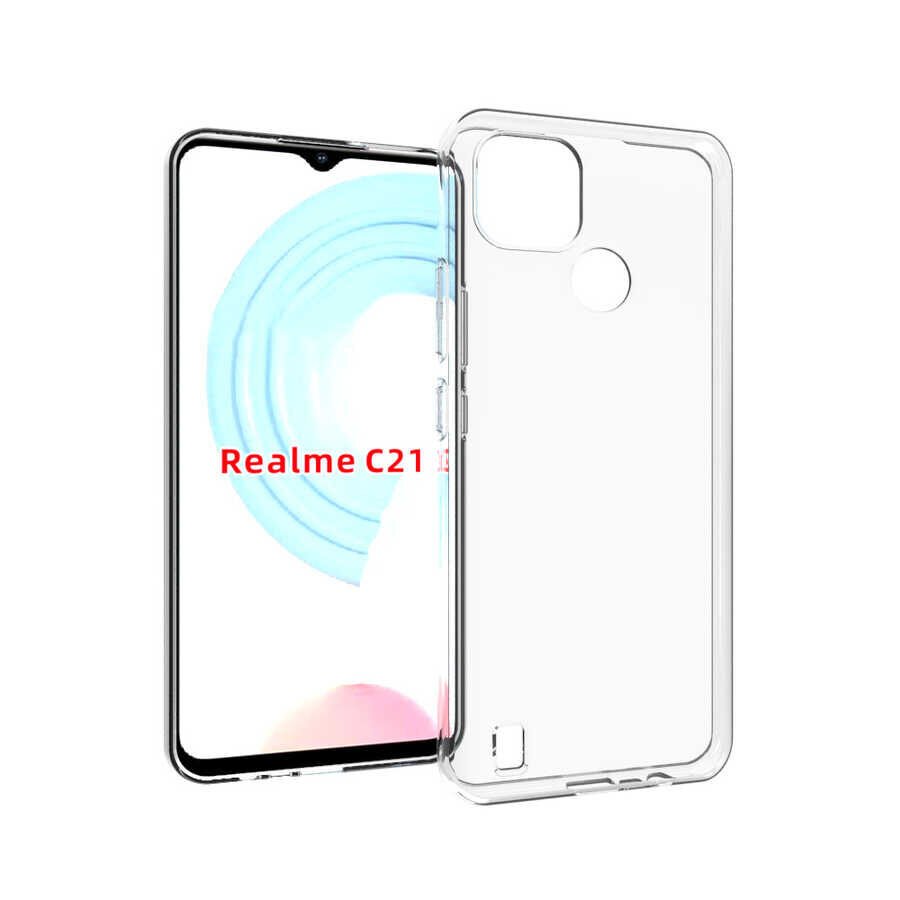 Realme C25 Kılıf HEPTEKİLETİŞİM Süper Silikon Kapak