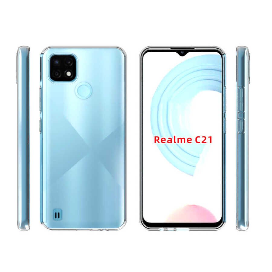 Realme C25 Kılıf HEPTEKİLETİŞİM Süper Silikon Kapak