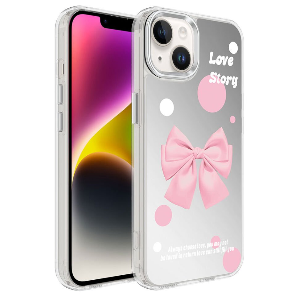 Apple iPhone 14 Kılıf Airbagli Parlak Tasarımlı HEPTEKİLETİŞİM Mimbo Kapak