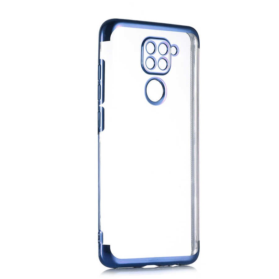Xiaomi Redmi Note 9 Kılıf HEPTEKİLETİŞİM Dört Köşeli Lazer Silikon Kapak