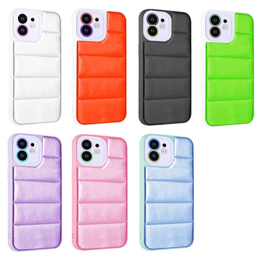 Apple iPhone 11 Kılıf Kamera Korumalı Airbagli Renkli HEPTEKİLETİŞİM Seksek Kapak