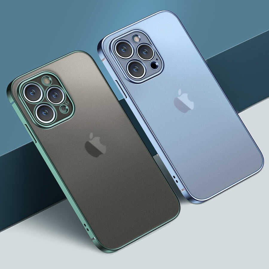 Apple iPhone 13 Pro Kılıf HEPTEKİLETİŞİM Mat Gbox Kapak