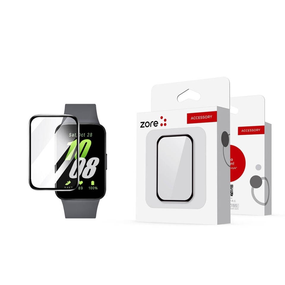 Samsung Galaxy Fit 3 HEPTEKİLETİŞİM PMMA Pet Saat Ekran Koruyucu