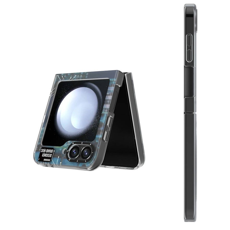 Samsung Galaxy Z Flip 6 Kılıf Magsafe Şarj Özellikli Youngkit Technology Serisi Kapak