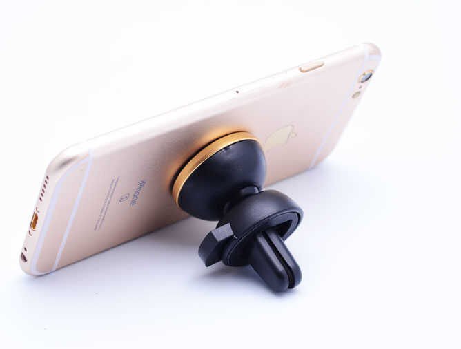 Araç Telefon Tutucu Stand Olarakta Kullanabilirsiniz (New Magnetic Air Vent Mount) Mavi