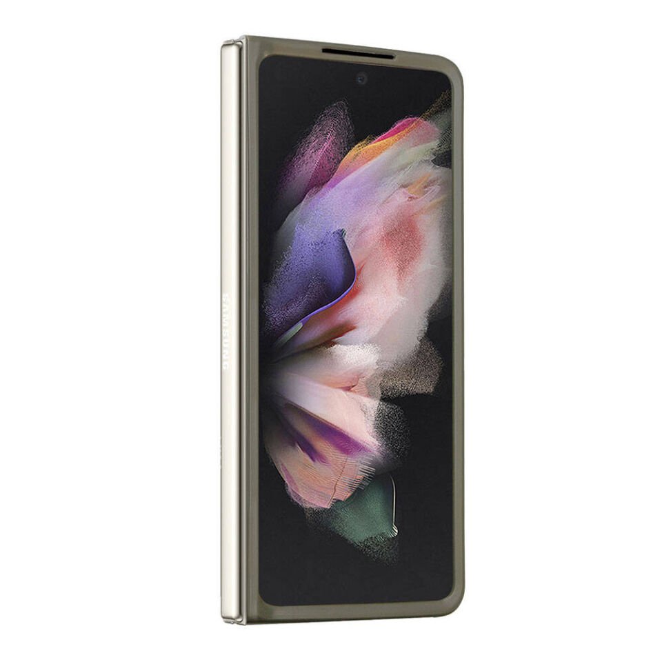 Samsung Galaxy Z Fold 5 Kılıf Guess Orjinal Lisanslı Yazı Logolu Glitter Flakes Kapak