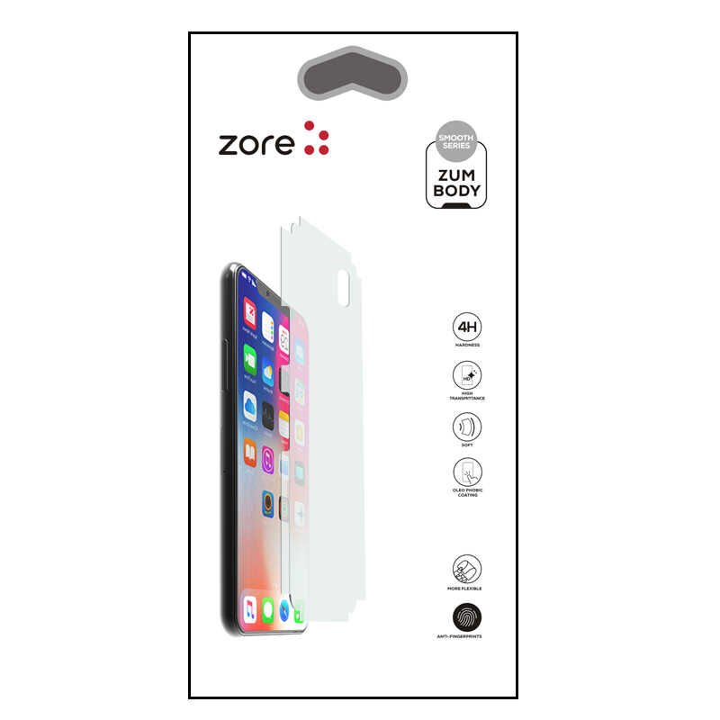 Apple iPhone 15 Pro HEPTEKİLETİŞİM Mat Zum Body Arka Koruyucu