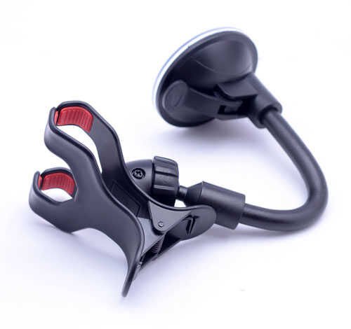 Araç Telefon Tutucu Vakumun Rahat Tutunabileceği Yerlere Takılabilen (Soft Tube Holder) Renksiz