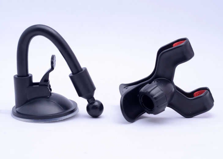 Araç Telefon Tutucu Vakumun Rahat Tutunabileceği Yerlere Takılabilen (Soft Tube Holder) Renksiz