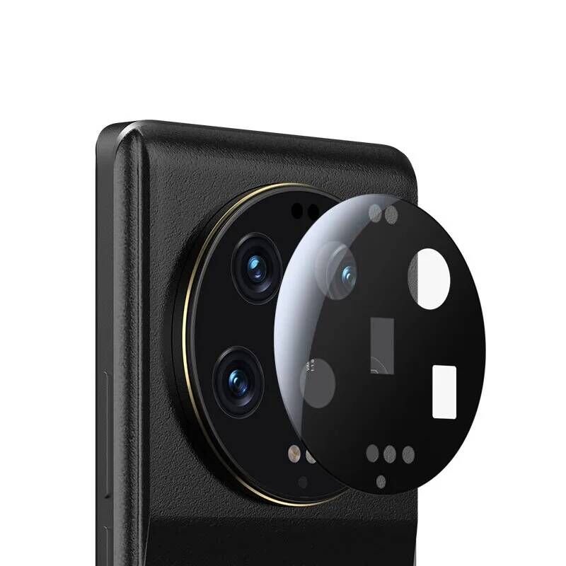 Xiaomi Mi 13 Ultra Kamera Lens Koruyucu Camı Ultra Korumalı Tam Kaplayan Tasarm (z-3D) Siyah