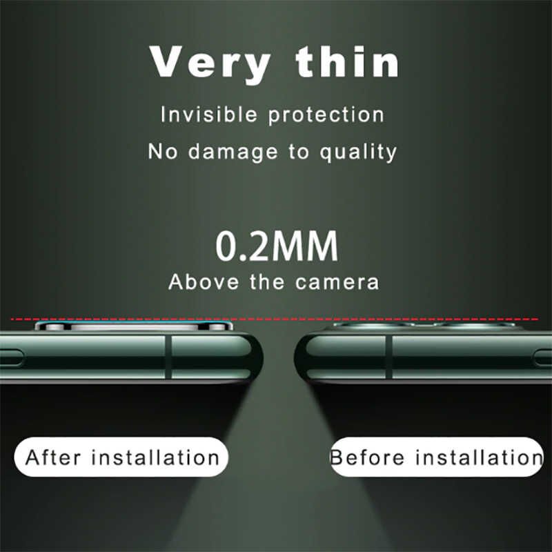 Apple iPhone 11 Pro HEPTEKİLETİŞİM CP-02 Metal Kamera Koruyucu
