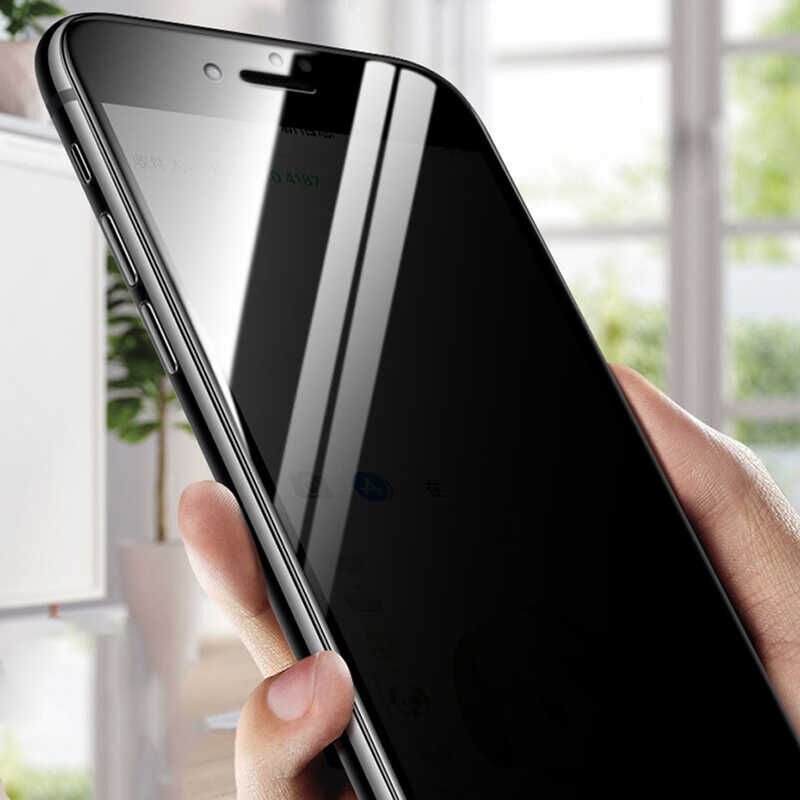 Apple iPhone 7 Plus Davin 5D Privacy Cam Ekran Koruyucu