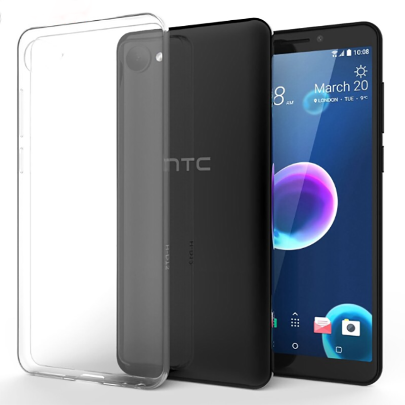 HTC Desire 12 Kılıf HEPTEKİLETİŞİM Süper Silikon Kapak