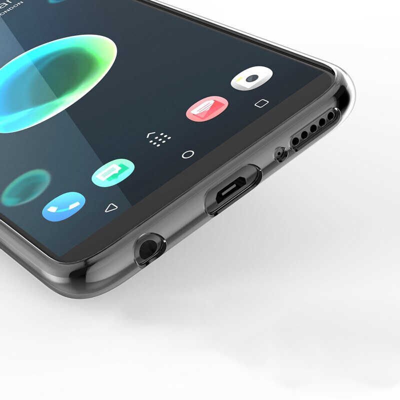 HTC Desire 12 Kılıf HEPTEKİLETİŞİM Süper Silikon Kapak