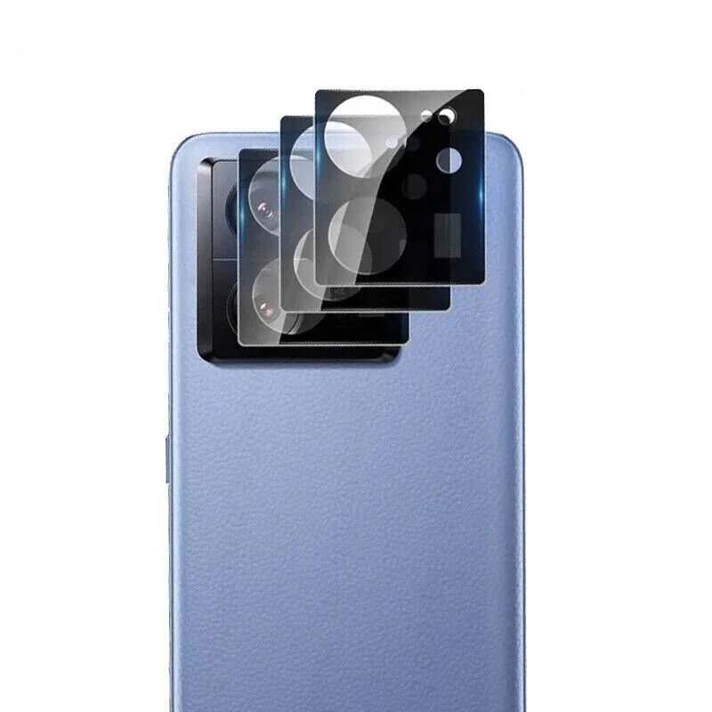 Xiaomi Mi 13T Kamera Lens Koruyucu Camı Ultra Korumalı Tam Kaplayan Tasarm (z-3D) Siyah