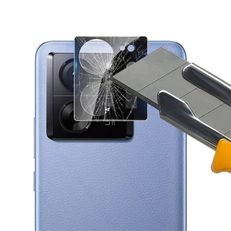 Xiaomi Mi 13T Kamera Lens Koruyucu Camı Ultra Korumalı Tam Kaplayan Tasarm (z-3D) Siyah