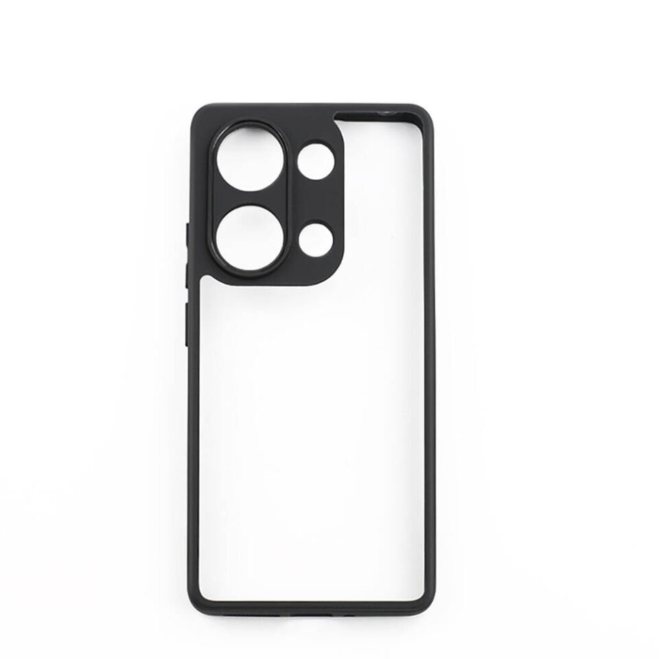 Xiaomi Redmi Note 13 Pro 4G Kılıf Kamera Korumalı Şeffaf Arka Yüzey HEPTEKİLETİŞİM New Roll Kapak