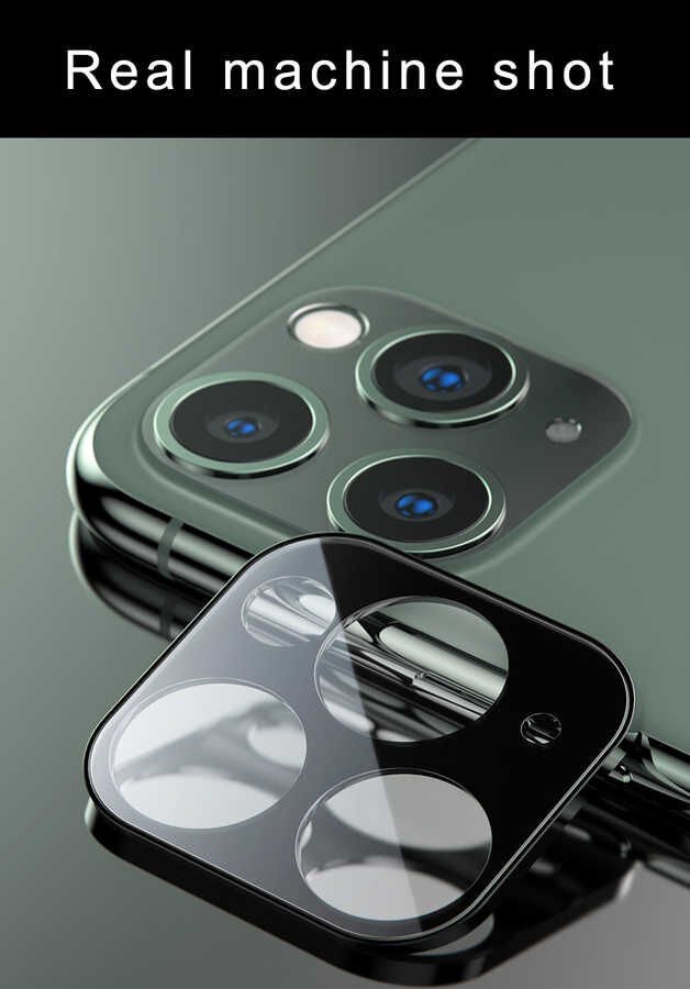 Apple iPhone 11 Pro Max HEPTEKİLETİŞİM CP-02 Metal Kamera Koruyucu