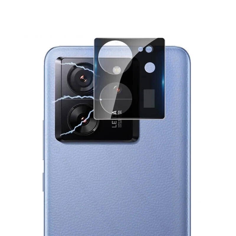 Xiaomi Mi 13T Pro Kamera Lens Koruyucu Camı Ultra Korumalı Tam Kaplayan Tasarm (z-3D) Siyah