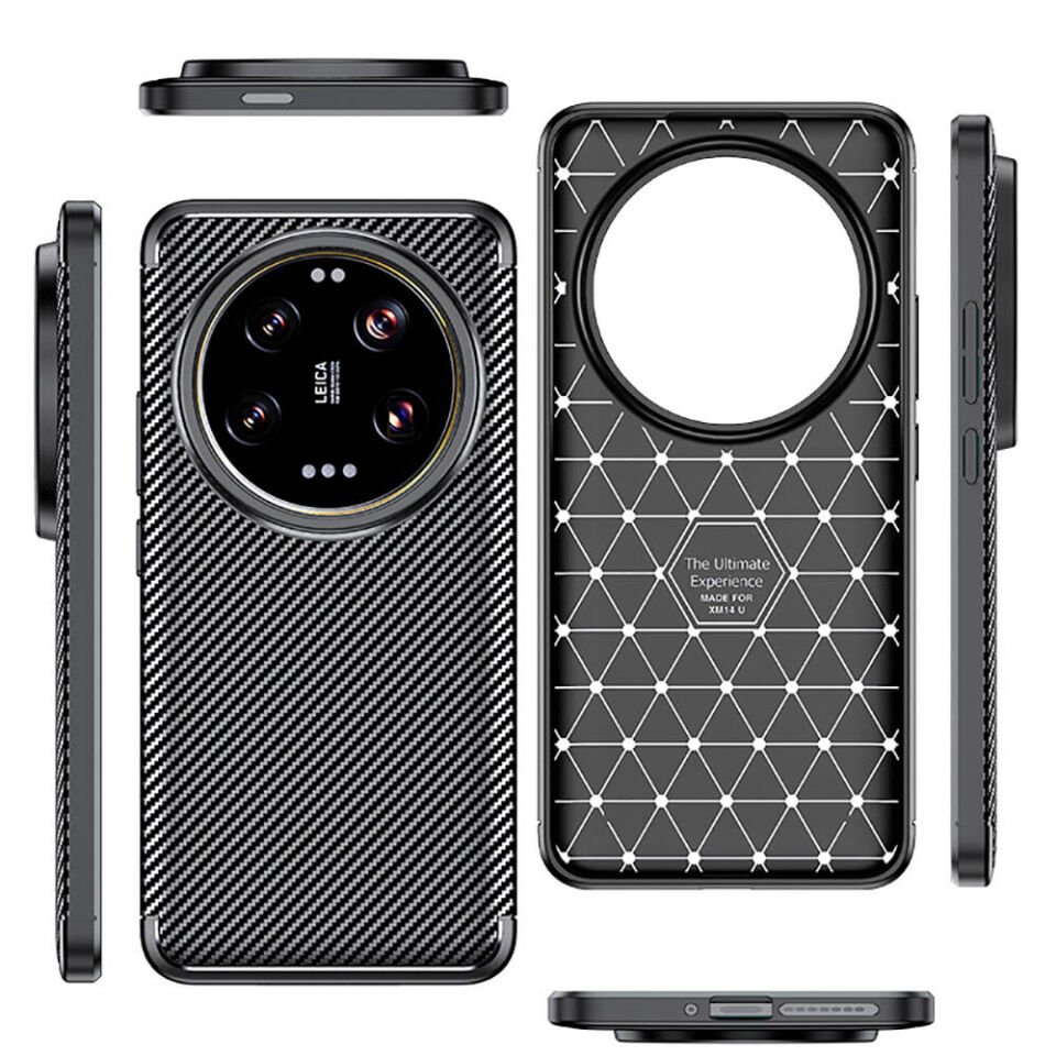 Xiaomi Mi 14 Ultra Kılıf HEPTEKİLETİŞİM Negro Silikon Kapak