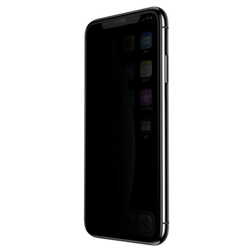 Apple iPhone 11 HEPTEKİLETİŞİM Anti-Dust Privacy Temperli Ekran Koruyucu