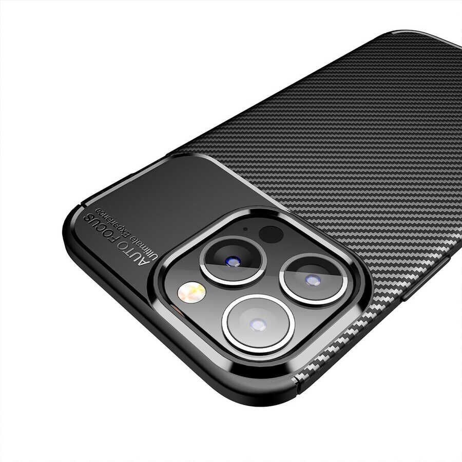 Apple iPhone 13 Pro Max Kılıf HEPTEKİLETİŞİM Negro Silikon Kapak