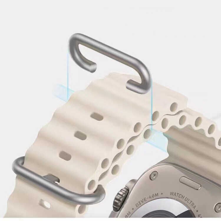 Apple Watch 7 41mm HEPTEKİLETİŞİM KRD-75 Silikon Kordon