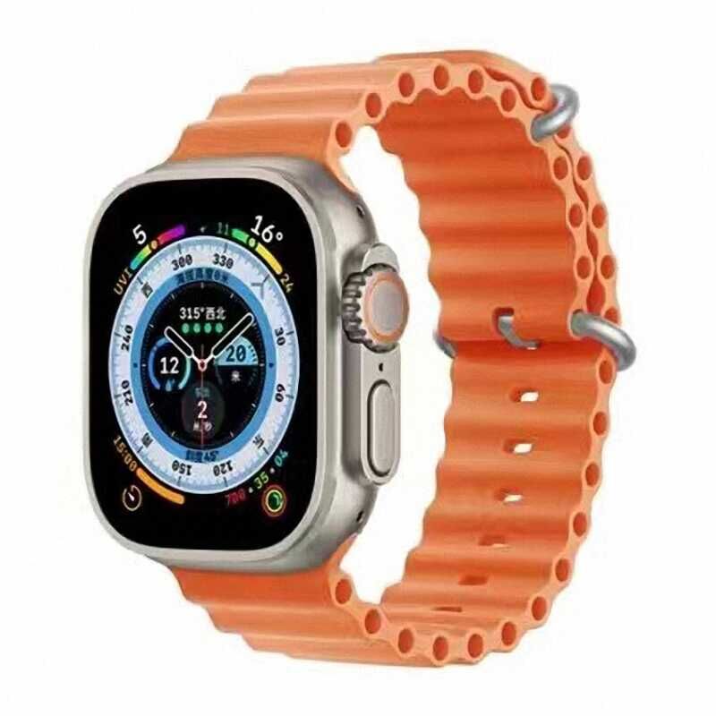 Apple Watch 7 41mm HEPTEKİLETİŞİM KRD-75 Silikon Kordon