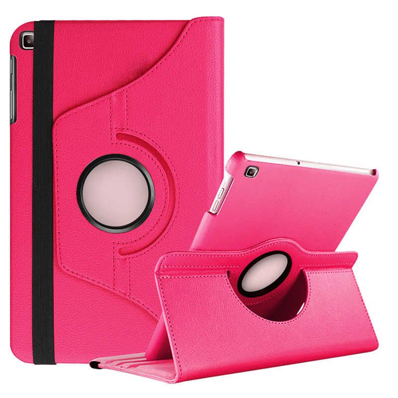 Samsung Galaxy Tab A 10.1 T510 T515 T517 Kılıf Dönebilen Standlı (D-T) Pembe